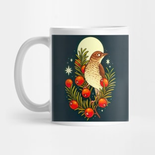 Song thrush & English yew 🌾 Mug